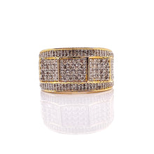 Load image into Gallery viewer, 1.60 CT. Natural Diamond Men’s Band Ring In 10 KT Yellow Gold