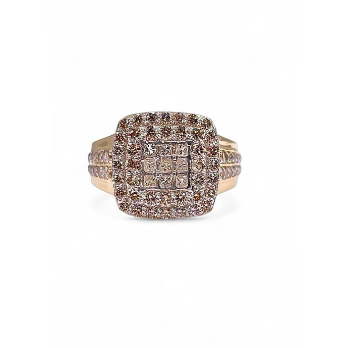1.22 CT. Natural Diamond Women’s Ring In 10 KT Yellow Gold