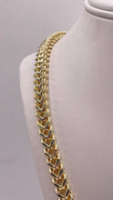 Load image into Gallery viewer, 6.2mm Franco Link Chain In 10 KT Yellow Gold