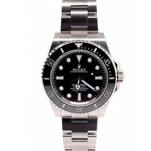 41mm Submariner Rolex Men’s Watch With Bright Black Dial