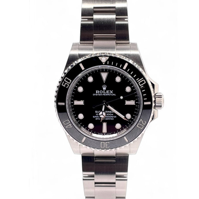 41mm Submariner Rolex Men’s Watch With Bright Black Dial