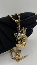 Load image into Gallery viewer, Bear Pendent In 10 KT Yellow Gold