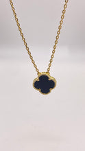 Load image into Gallery viewer, Stunning 10 KT Yellow Gold Clover Necklace