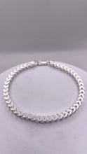 Load image into Gallery viewer, 4.0mm Franco Link Chain/Bracelet In Silver