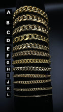 Load image into Gallery viewer, Cuban Link Bracelets In 10 KT Yellow Gold