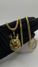 Load image into Gallery viewer, Lion Pendent In 10 KT Yellow Gold