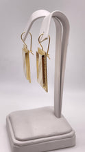 Load image into Gallery viewer, 14 KT Yellow Gold Square Shape Women’s Earrings