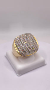 2.84 CT. Natural Diamond Men’s Ring In 10 KT Yellow Gold