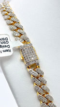 Load image into Gallery viewer, 10.81 CT. Natural Diamond Miami Cuban Link Chain In 10 KT Yellow Gold