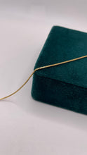 Load image into Gallery viewer, 1mm Box Link Chain In 10 KT Yellow Gold