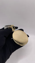 Load image into Gallery viewer, 3.27 CT. Natural Diamond Round Shape Memory Pendant In 10 KT Yellow Gold