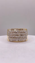 Load image into Gallery viewer, 1.28 CT. Natural Diamond Men’s Ring In 10 KT Yellow Gold