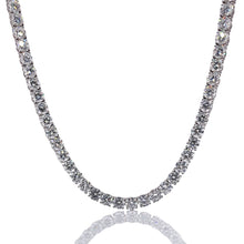Load image into Gallery viewer, 5.8mm 70 CT. Lab Grown Diamond Tennis Chain In 10 KT White Gold