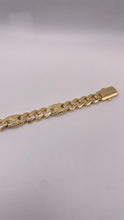 Load image into Gallery viewer, 11.3mm Cuban X Diamond Cut Gucci Link In 10 KT Yellow Gold