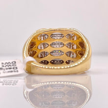 Load image into Gallery viewer, 0.56 CT. Natural Diamond Men’s Ring In 10 KT Yellow Gold