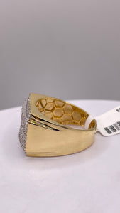 1.00 CT. Natural Diamond Men’s Ring In 10 KT Yellow Gold