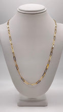 Load image into Gallery viewer, 2.8mm Fancy Link Chain In 18 KT Yellow Gold