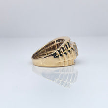 Load image into Gallery viewer, 3.00 CT. T.D.W Natural Diamond Men’s Ring In 10 KT Yellow Gold