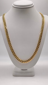 6mm Miami Cuban Link Chain In 10 KT Yellow Gold