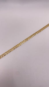 4.2mm Curb Link Bracelet In 10 KT Yellow Gold