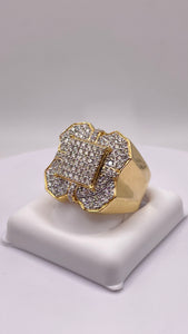 1.51 CT. Natural Diamond Men’s Ring In 10 KT Yellow Gold