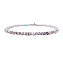 Load image into Gallery viewer, 3.00 CT. Natural Diamond Tennis Bracelet In 10 KT White Gold