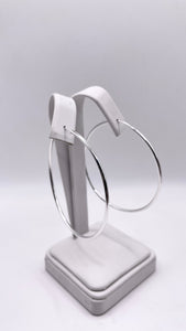 Women’s Silver Hoop Earrings