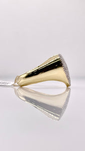 0.54 CT. Natural Diamond Heart Ring In 10 KT Yellow Gold