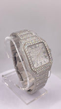 Load image into Gallery viewer, Cartier Santos Large With VVS-VS Natural Diamonds