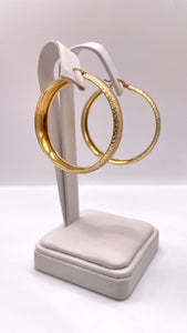 14 KT Yellow Gold Women’s Hoop Earrings
