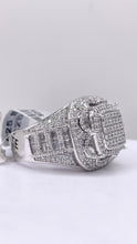 Load image into Gallery viewer, Men’s Silver Ring With CZ
