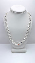 Load image into Gallery viewer, 9mm Cable Link Chain In Silver