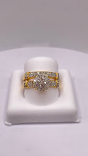 Load image into Gallery viewer, 0.60 CT. Natural Diamond Women’s Engagement Set In 10 KT Yellow Gold