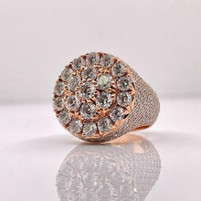 Load image into Gallery viewer, 10.16 CT. VS Natural Diamond Ring In 10 KT Rose Gold