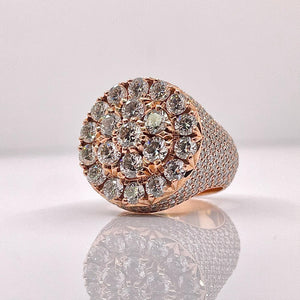 10.16 CT. VS Natural Diamond Ring In 10 KT Rose Gold