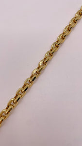 6.6mm Link Bracelet In 10 KT Yellow Gold