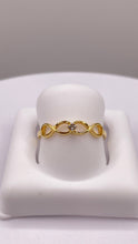 Load image into Gallery viewer, 0.018 CT. Natural Diamond Infiniti Ring In 10 KT Yellow Gold