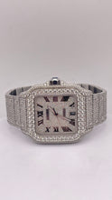 Load image into Gallery viewer, Cartier Santos Large With VVS-VS Natural Diamonds