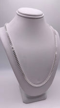 Load image into Gallery viewer, 3mm Franco Chain/Bracelet In Silver
