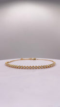 Load image into Gallery viewer, 0.50 CT. Lab Grown Diamond Tennis Bracelet In 10 KT Yellow Gold