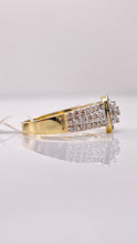 Load image into Gallery viewer, 0.68 CT. Natural Diamond Ladies Ring In 10 KT Yellow Gold