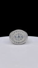 Load image into Gallery viewer, Men’s Silver Ring With CZ