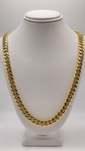 Load image into Gallery viewer, 7.6mm Miami Cuban Link Chain In 14 KT Yellow Gold