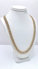 Load image into Gallery viewer, 10.81 CT. Natural Diamond Miami Cuban Link Chain In 10 KT Yellow Gold