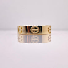 Load image into Gallery viewer, Love Band Ring In 10 KT Yellow Gold