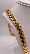 Load image into Gallery viewer, 21 KT Yellow Gold 12.9mm Miami Cuban Link Chain