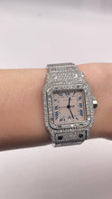 Load image into Gallery viewer, Ladies Cartier Santos 30mm VS-SI Natural Diamonds