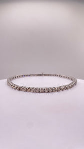 5.00 CT. Natural Diamond Tennis Bracelet In 10 KT White Gold