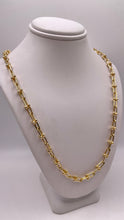 Load image into Gallery viewer, Hardware Necklace In 10 KT Yellow Gold