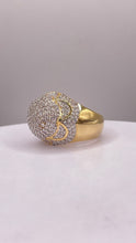 Load image into Gallery viewer, 2.01 CT. Natural Diamond Men’s Round Shape Ring In 10 KT Yellow Gold